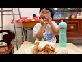 |734| Thấy mấy chị cạp thịt gà 3 Na cũng bắt chước cạp theo nhưng ngộ lắm | Trần Tiên JP Family