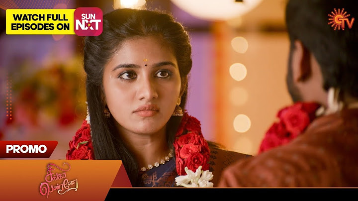 Singappenne - Promo | 09 July 2025 | Tamil Serial | Sun TV