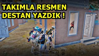 TAKIMLA RESMEN DESTAN YAZDIK ! HER YERE DALDIK ! PUBG MOBİLE