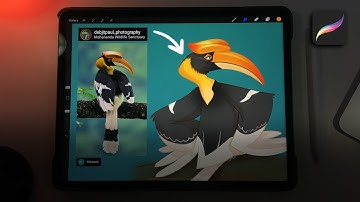 Procreate Tutorial: Realistic Fur using Smudge Tool