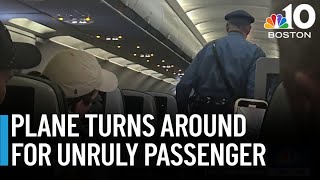 Plane returns to Boston over in-flight disturbance