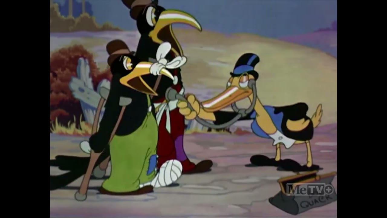 Classic Cartoon Two Lazy Crows - YouTube