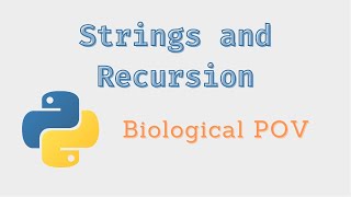 Strings and Recursion