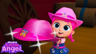 me when cowgirl wild west princess little angel kids songs nursery rhymes