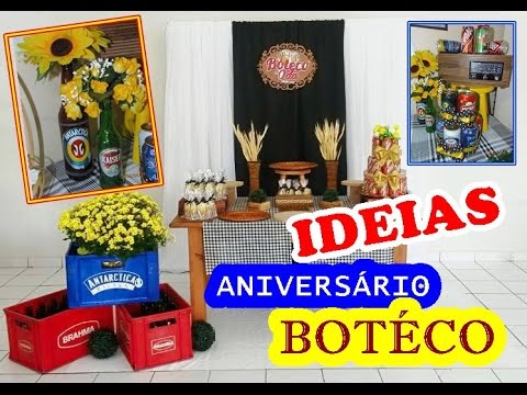 Featured image of post Ideias Para Festa De Boteco Masculino Nesse modelo temos os espa os para voc adicionar as informa es da festa de uma maneira pr tica e r pida