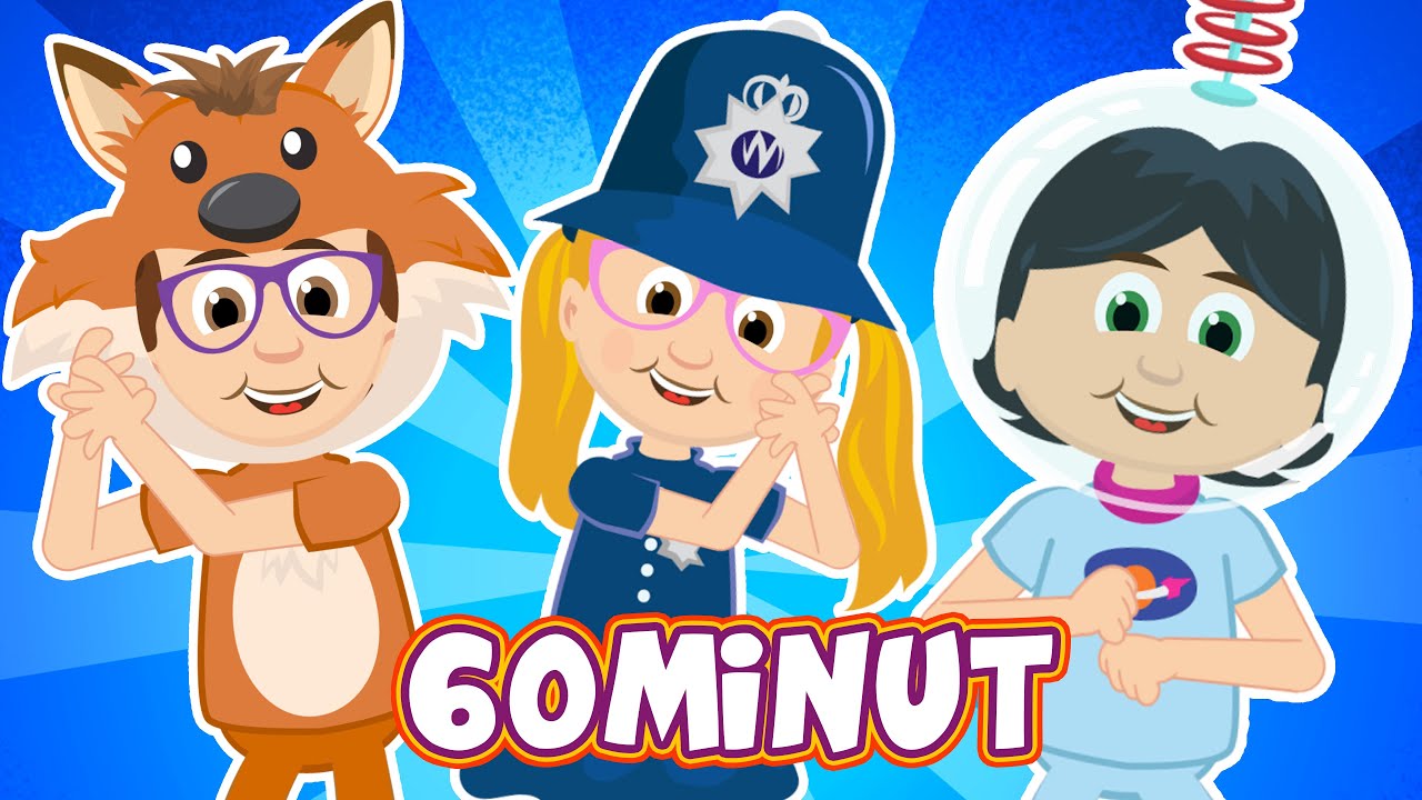 MIX - A RAM SAM SAM - 60 MINUT Piosenek dla dzieci Śpiewające Brzdące