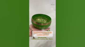 [Amrita] Chuông Xoay Nepal Cao Cấp Họa Tiết Chân Ngôn OM - Chuông xoay Tụng Kinh Thiền Định - CXNP56