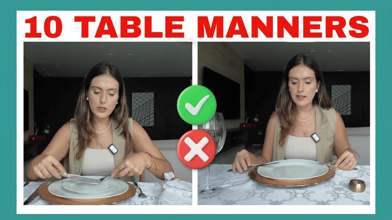 10 Dining Habits That Prove You Have Great Table Manners