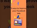 📌 Improving your Facebook Ads can significantly boost your campaign's effectiveness.