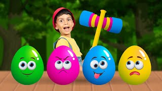 Surprise Eggs Colors Kids Songs | BabyBillion | Nursery Rhymes