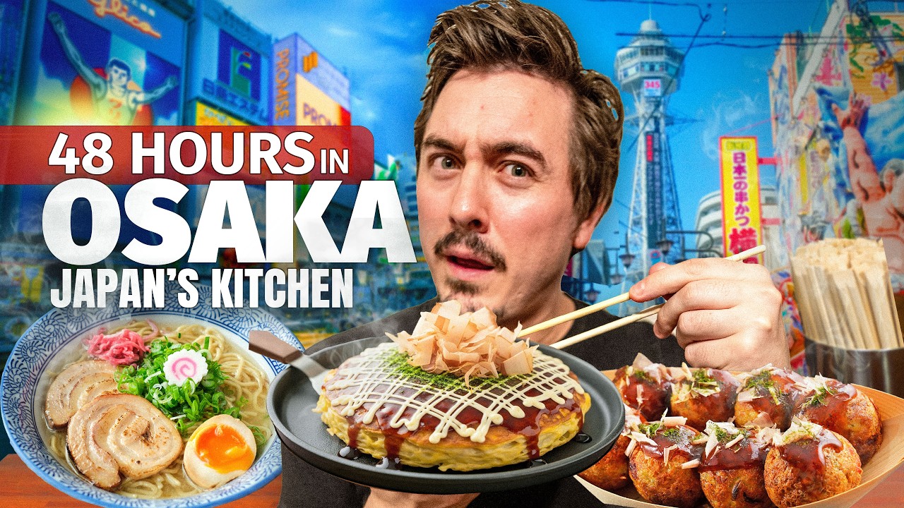 5 Must Try Japanese Foods in Osaka 🇯🇵