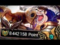 Analyse garen iron 4 avec 8000000 mastery feat alderiate 4000 games environ