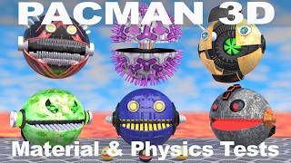 Cinema 4D Mechanical PACMAN Battle! 3D Robotics & Physics Simulation Showcase 2026