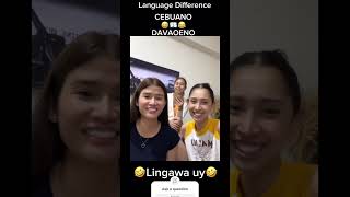 Cebuano Vs Davaoeno