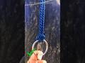 Amazing Rope Knot for Metal Ring!#viral #ytshorts 👍