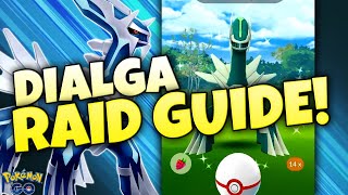DIALGA RAID GUIDE!!  How to Beat One of Pokémon GO's Strongest Legendaries!