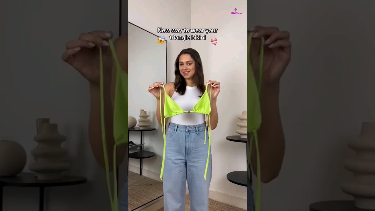 👙 It's So Cute For Summer | New Way To Wear A Bikini 