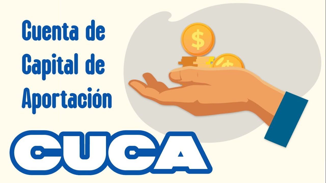 CUCA: CUENTA DE CAPITAL DE APORTACIÓN