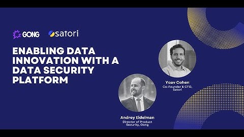 Enabling Data Innovation with a Data Security Platform