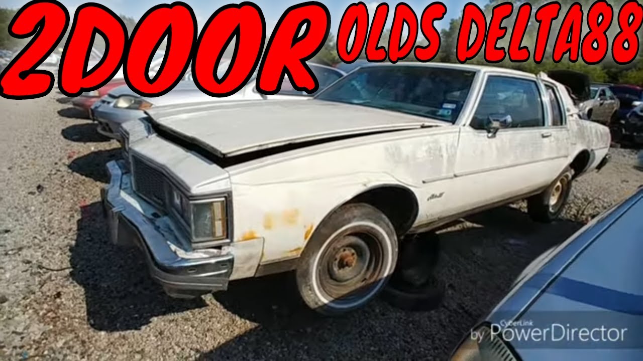 1984 Oldsmobile Delta 88 Royale Brougham Junkyard Find