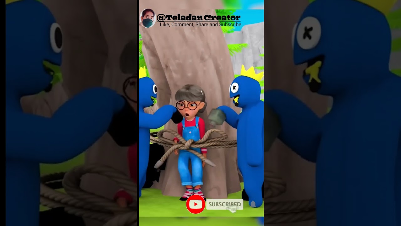 Nick Lost in Tiny Ironman - Fairy Land - Scary Teacher 3D - Coffin Dance Song Cover