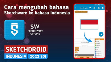 Cara mengubah bahasa Indonesia di Sketchware || SketchDroid Indonesia