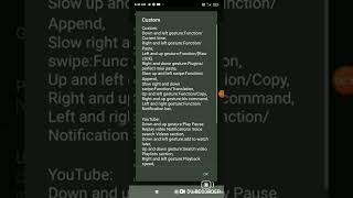 How to use commentary screen reader to visually impaired part9 explaining Per-ap gesture scheme.