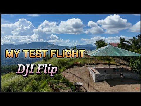 DJI FLIP TEST FLIGHT (Top of the Mountain)