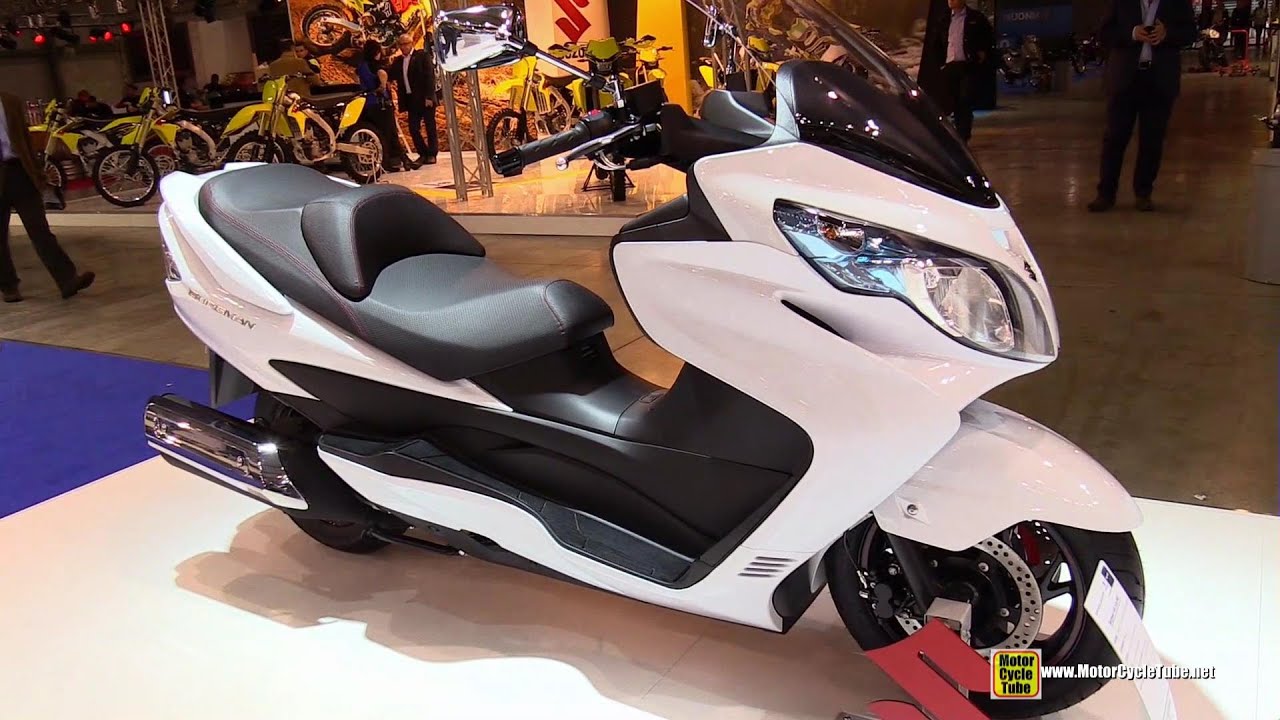 2015 Suzuki Burgman 400 Walkaround 2014 EICMA Milan Motorcycle