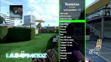 PS3 BO2 Revolution V1 6 Mod Menu Free Lobby Aimbot+ Download 1