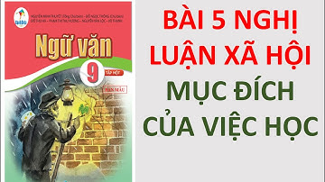 Ngữ Văn 9 Cánh Diều - Bài 5 - Thực Hành Đọc Mục Đích Của Việc Học