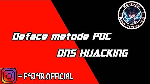 Deface metode poc DNS HIJACKING