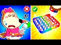 🔴 LIVE: Don't Take Too Much Toothpaste, Lucy! | Best Parenting Life Hacks for Kids by Wolfoo