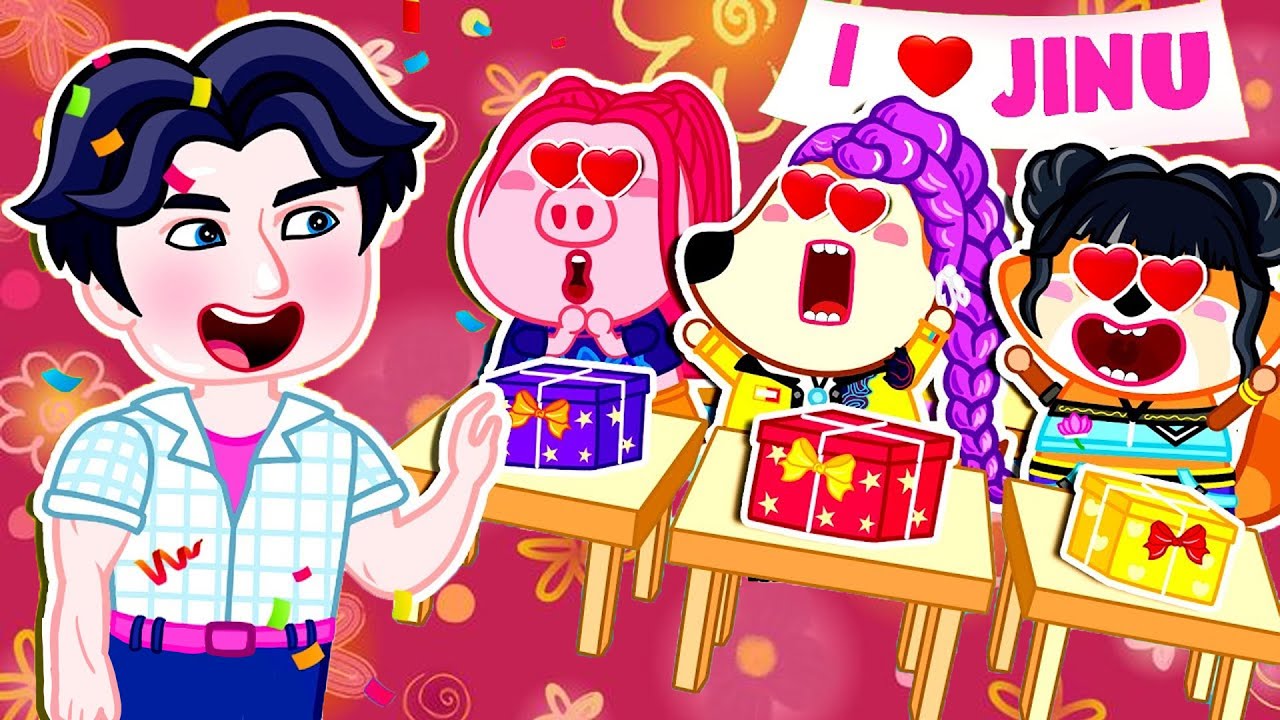 Bagaimana Jika Wolfoo Memiliki Banyak Fans Perempuan Di Sekolah? 💖| Wolf Indonesia