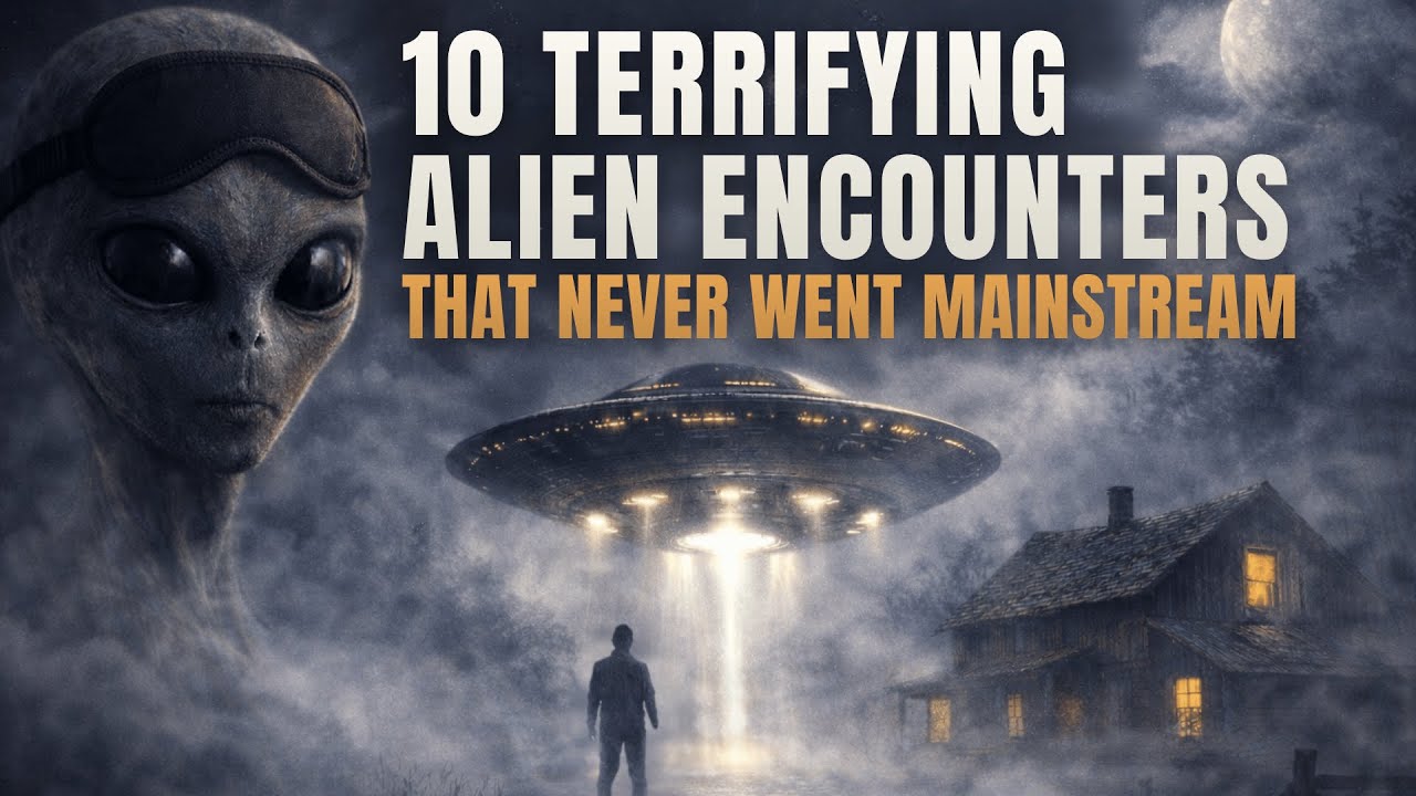 Fall Asleep to 10 Terrifying Alien Encounters That Never Went Mainstream