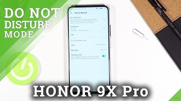 How to Enable DND Mode in Honor 9X Pro – Silent Mode