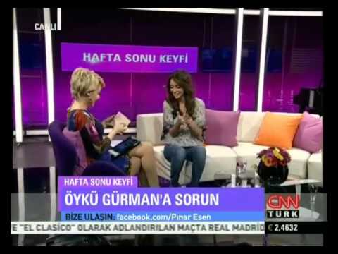 Öykü Gürman - ''Bırak güneş yüzüne değsin'' CNN Türk'de Haftasonu keyfi.