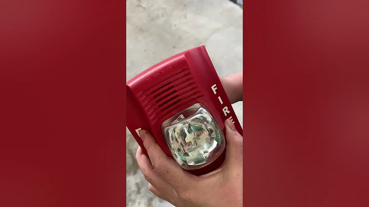 System Sensor Chime Strobe (CHSR) All Tones Test