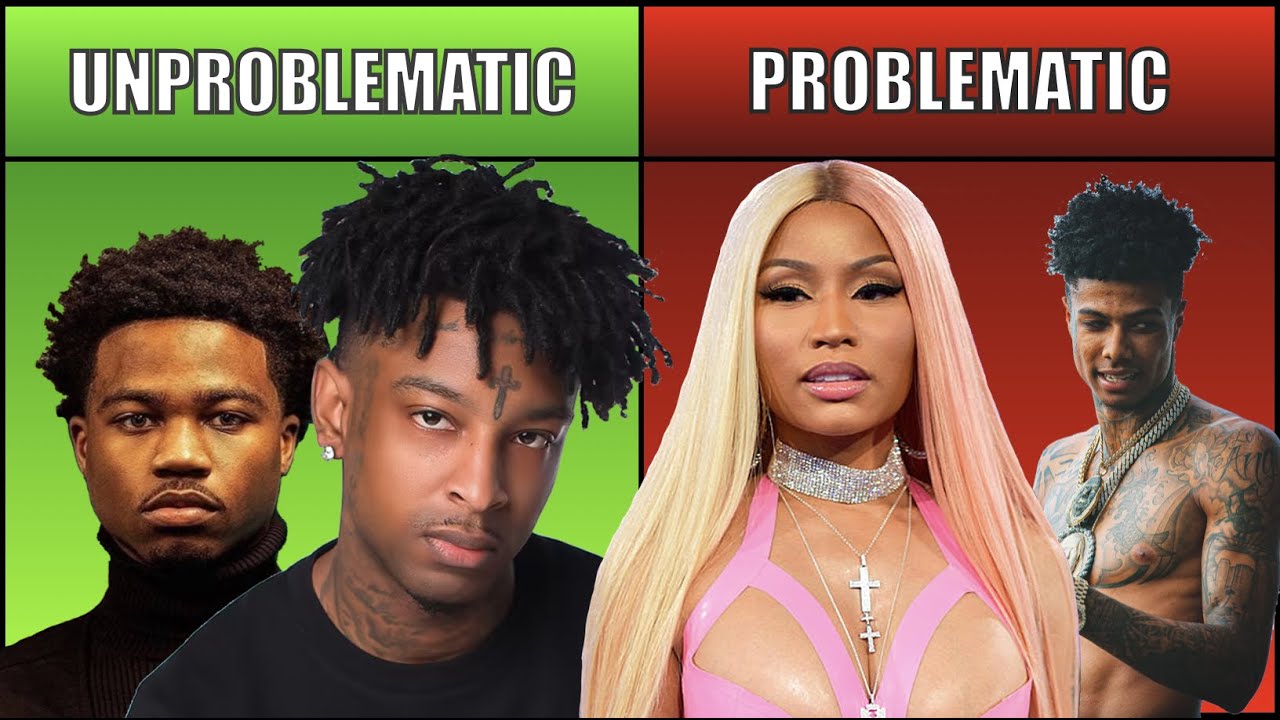 Unproblematic Problematic vs. Unproblematic Rappers - YouTube