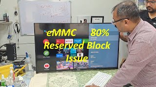 How to Fix Sony KDL-43W950D eMMC 80% Reserved Block Issue | Full Solution Guide
