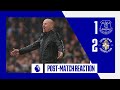EVERTON 1-2 LUTON TOWN | Sean Dyche&#39;s post-match press conference