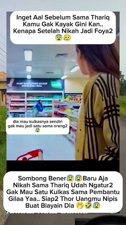 sombong,aaliyah akui jljik satu kulkas dengan para pembantu😱#aaliyah#thariq#shortvideo#shortsfeed
