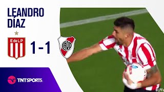 ¡LO EMPATÓ LEANDRO DIAZ! ⚽ | Estudiantes LP Vs. River Plate (1-1) | Fecha 19-Torneo de la Liga 2021