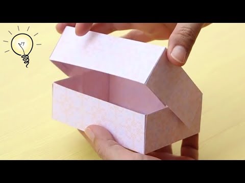 Cara Membuat Kotak Kue Dari Karton Box Makanan Youtube