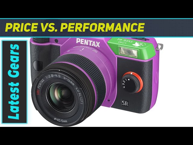 PENTAX Q10　新品級　ピンク Pentax Q10 Compact Mirrorless Camera with 5-15mm Lens 11904 B&H