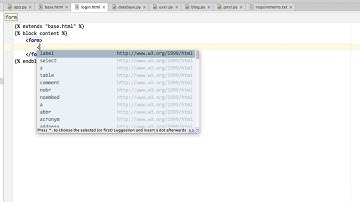 Lesson 43 - Full Python Course : Our first template in Jinja2