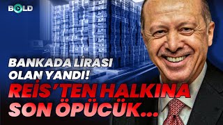 Bankada Lirası Olan Yandı Reis Ten Halka Son Öpücük 