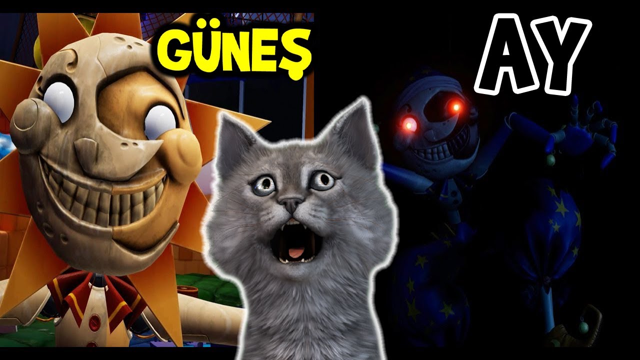 ÇİFT KARAKTERLİ RUH HASTASI GÜNEŞ ve AY (yeni karakter) | Five Nights at Freddy's: Security Breach/2