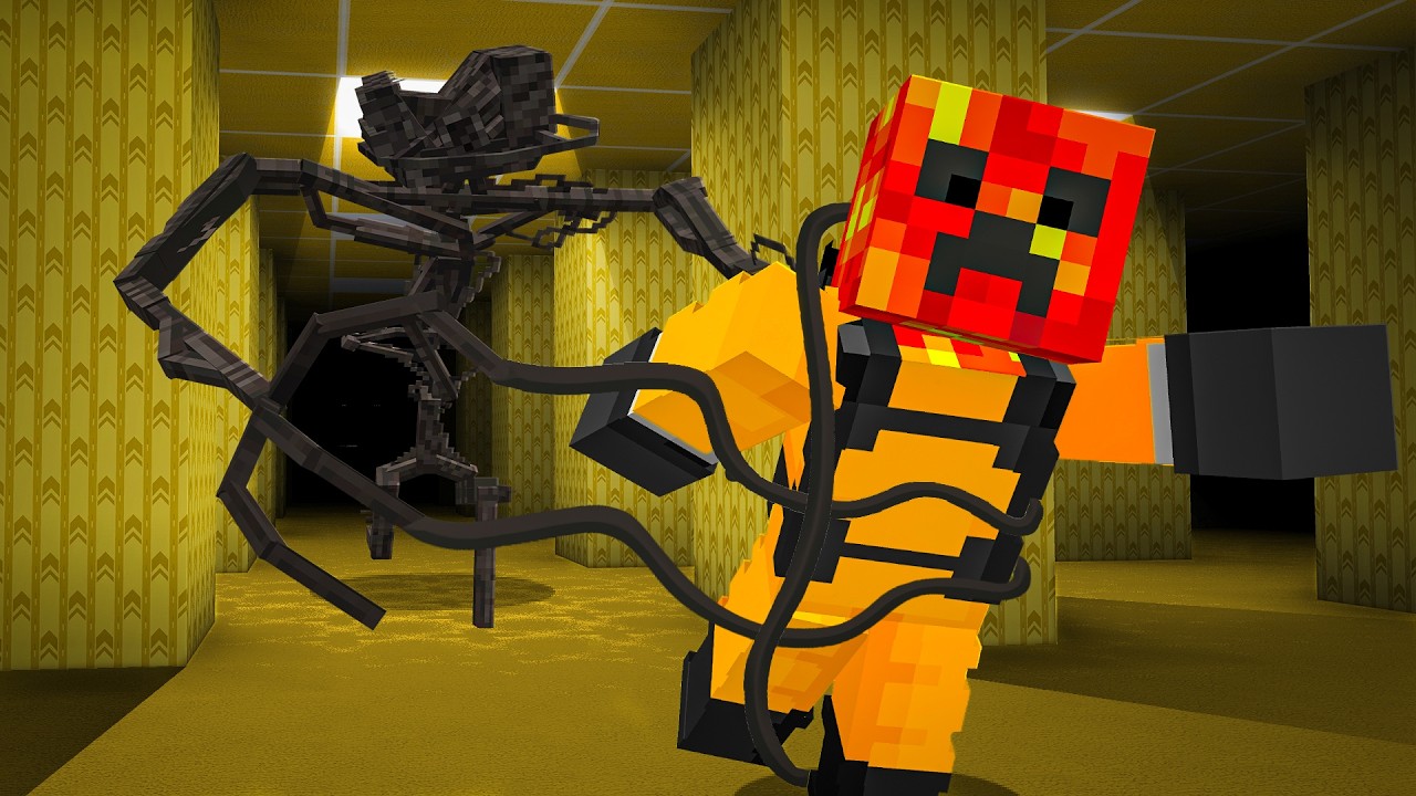 I Survived The Backrooms Mod in Minecraft...