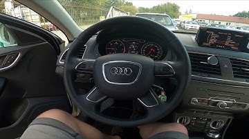 How to Enter Compass on Instrument Cluster in Audi Q3 I ( 2011 – 2018 )
